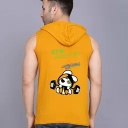 TEEFOX Graphic Printed Hooded Sleeveless T-shirt-picture-20