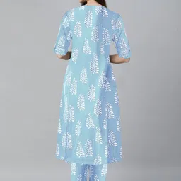 Anni Designer Women Floral Printed Regular Kurta with Palazzos image 3