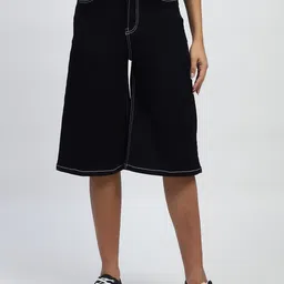 Global Republic Women Smart Loose Fit High-Rise Easy Wash Culottes Trousers-picture-35