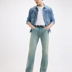 Pepe Jeans Men Cotton Straight Fit Heavy Fade Stretchable Jeans-picture-34