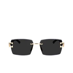 EYMEN I Unisex Black Lens & Black Other Sunglasses with image 4