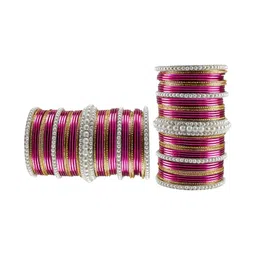 Vidhya Kangan Set Of 82 Beads-Studded Bangle image 2