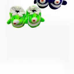 LMN CHILD CARE Pack of 2 Unisex Kids Cotton Booties-picture-15
