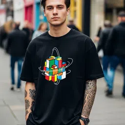 BENNY BROOKS Graphic Printed Regular Fit Cotton T-shirt-picture-17