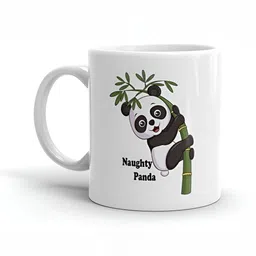 Mr UVD White & Black Printed Ceramic Glossy Mug- 350 ml-picture-27