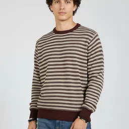glitchez Self-Striped Relaxed Pullover-picture-44