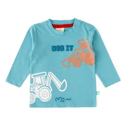 JusCubs Boys Typography Printed Applique T-shirt-picture-18