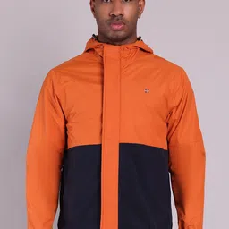 HOUSE OF VEDAS Waterproof Hooded Rain Jacket-image-95