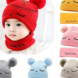 FIRMED STRING Unisex Kids Woollen Beanie image 3