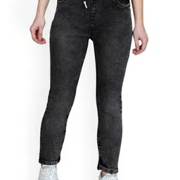 NEUNK Women Comfort Straight Fit Mid-Rise Light Fade Stretchable Jeans-picture-20