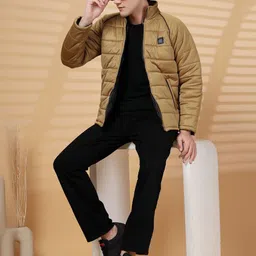 KLOTTHE Mock Collar Neck Quilted Jacket image 3