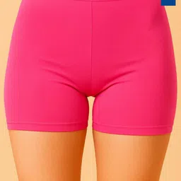 Apraa & Parma Women Pack of 2 Slim Fit Cycling Cotton Sports Shorts-picture-40