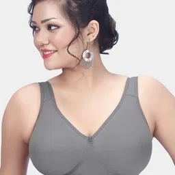 Trylo Riza Comfortfit Pure Cotton Fabric Non-Padded Non-Wired Molded Bra image 1