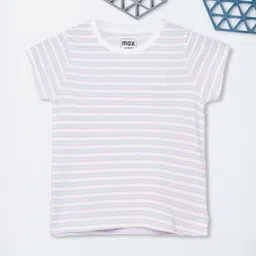 max Girls Cotton Printed T-shirt-image-49