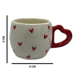 The Decor Lane Multicoloured Handcrafted Printed Ceramic Glossy Mugs Set of Cups and Mugs image 2