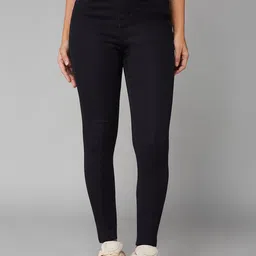 DOLCE CRUDO Women Skinny Fit High-Rise Light Fade Stretchable Jeans-image-87
