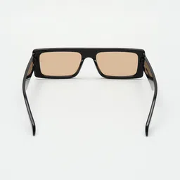 PELLE LUXUR Unisex Rectangle Sunglasses with UV Protected Lens PL25GS171 image 2