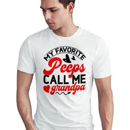 Seekbuylove Men Typography Printed Bio Finish T-shirt-picture-29