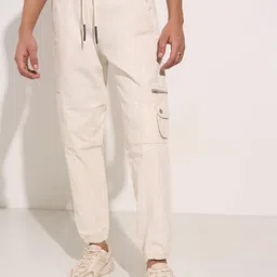 Street 808 by Pantaloons Pure Cotton Mid-Rise Joggers-image-16