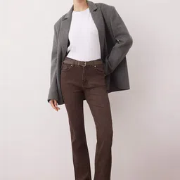 Trendyol Women Regular Fit Mid-Rise Jeans-picture-18