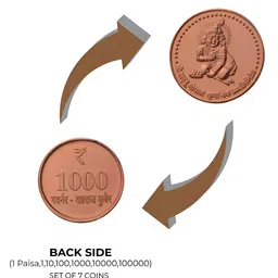 Pray Everyday 7-Pcs Ladoo Gopal Ji Coins image 4