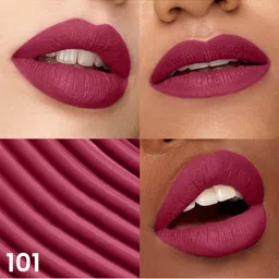 RED 4 Lips Cover Water-Proof & Long Lasting Liquid Lipstick-4ml-101 image 4