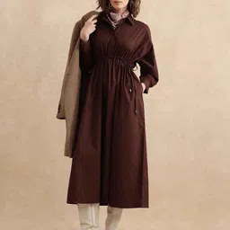 RAREISM Fit & Flare Maxi Dress image 1