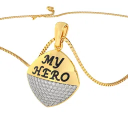 Joyalukkas Unisex 22KT Gold Hero Pendant 2.423 gm-image-59
