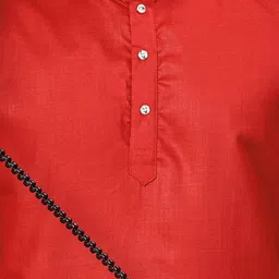 ORIFAB Men Straight Kurtas image 4