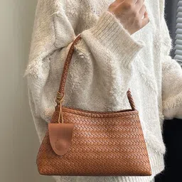 StyleCast PU Structured Hobo Bag image 4