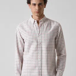 Banana Club Men Classic Tartan Checks Checked Casual Shirt-image-94