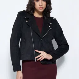 Honey by Pantaloons Women Biker Jacket-image-51