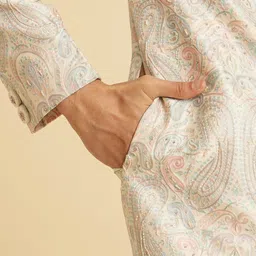 Manyavar Men Embroidered Sherwani image 5