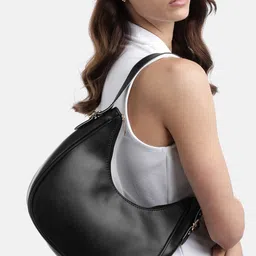 FABBHUE Women Solid Half Moon Shoulder Bag-picture-33