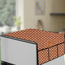 The Furnishing Tree Brown Plastic Refrigerator Cover-picture-36