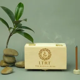 LTRT THE MAGICAL BLISS Chakras Incense Sticks 45Pcs Brown Agarbatti For Pooja With 2 Stand-image-54