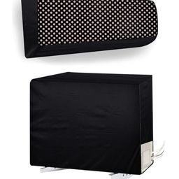 The Furnishing Tree Black Printed Air Conditioner Cover-picture-11