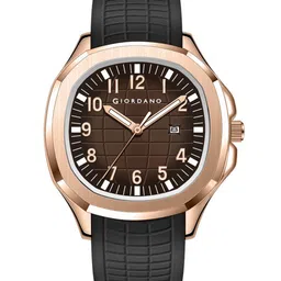 GIORDANO Men Patterned Dial & Bracelet Style Straps Analogue Watch GZ-50118-05 image 2