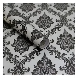 Aura Black Self Adhesive Wallpaper & Sticker-image-23