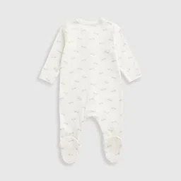 mothercare Kids Printed Cotton Sleepsuit image 4