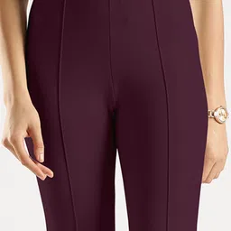 SWADESI STUFF Women Mid-Rise Regular Fit Relaxed Cargos Trousers image 5