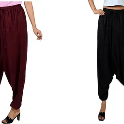 letz dezine Printed Rayon Women Harem Pants-picture-18