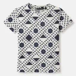 Antony Morato Boys Printed Monochrome T-shirt-image-87