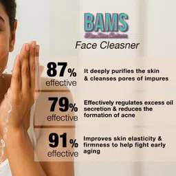 BAMS POP SKIN CULTURE Vitamin C & Niacinamide Face Wash - 150 ml image 4