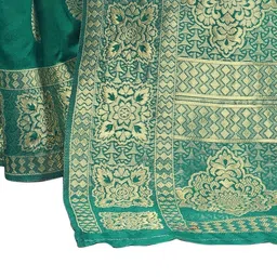 KSALIYA Green Art Silk Sarees image 2