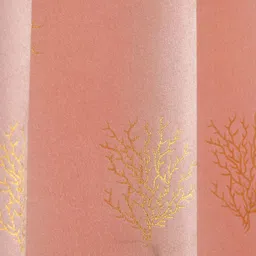 GEET CREATIONS Pink Embroidered Window Curtain image 2