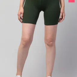 HIRRUX Women Skinny Fit Low-Rise Cycling Sports Shorts-picture-36