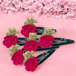 GADINFASHION Women Set of 6 Tic Tac Hair Clip-picture-15