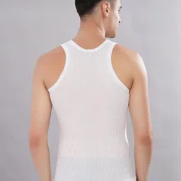 CAVENDERS Men White Innerwear Vests-picture-27