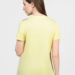 Skechers Women Graphic Printed Round Neck Cotton T-shirt image 5